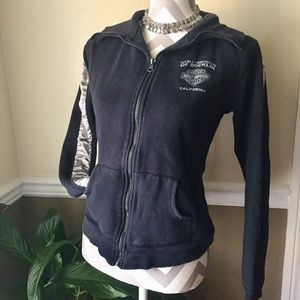 🍁Harley Davidson zip up jacket